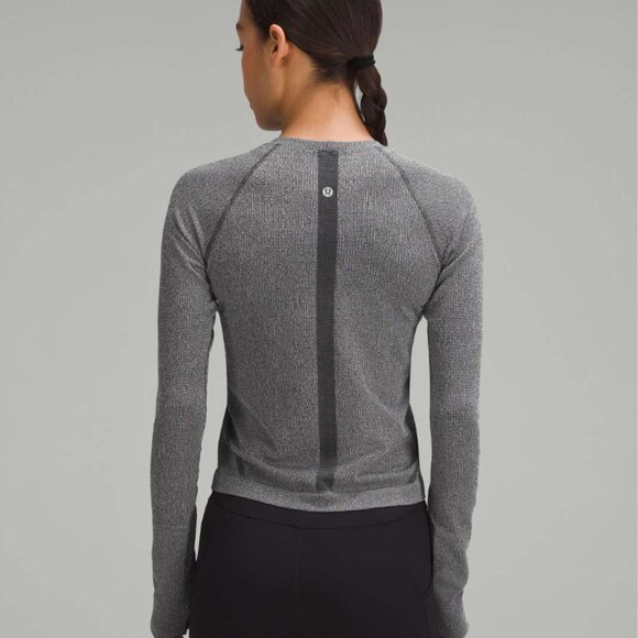 Lululemon Swiftly Tech Long-Sleeve Shirt 2.0 *Waist Length Size 10 - Picture 2 of 7